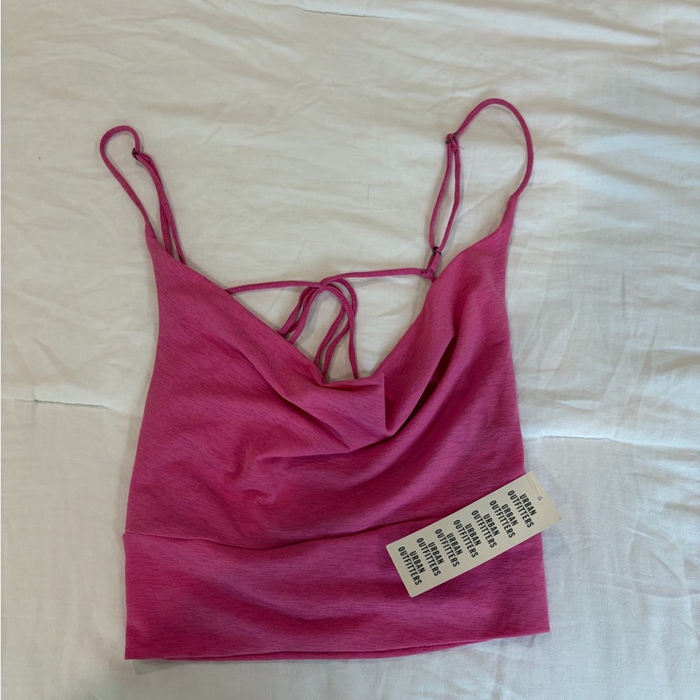 Urban Outfitters Pink Strappy Top